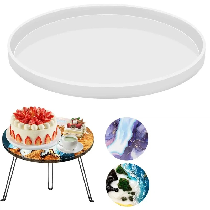 Coaster Mold Round - Okrągłe formy do żywicy epoksydowej do