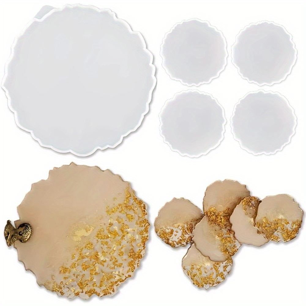 Geode Mold Silicone - Zestaw silikonowych form do żywicy w