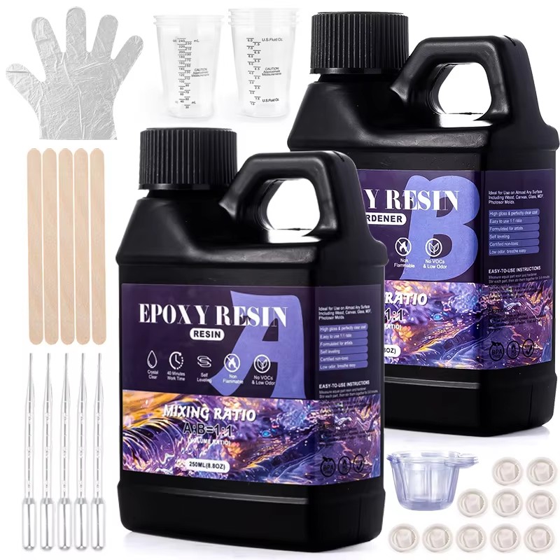 Zestaw żywicy epoksydowej Easy – Gold Foil Flakes recenzja i cena